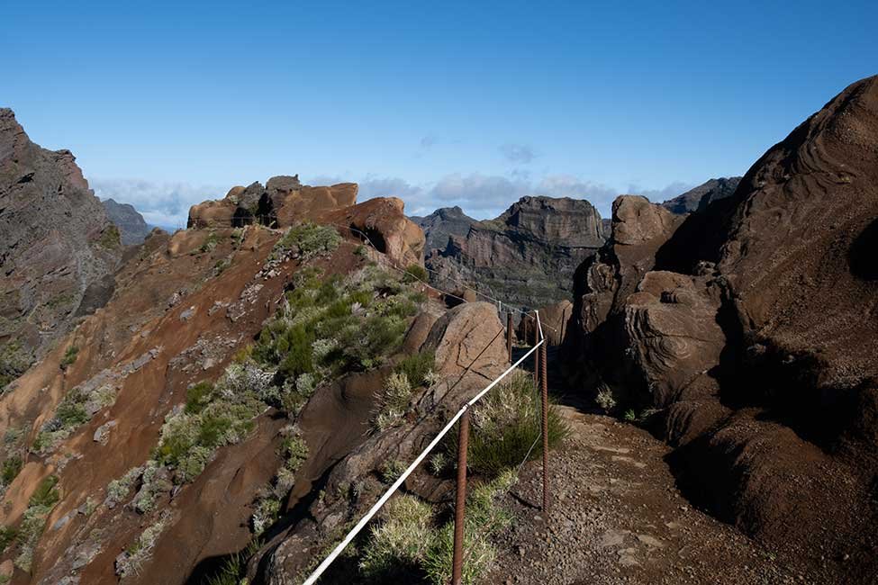 Hiking Pico Aireiro To Pico Ruivo in Madeira 