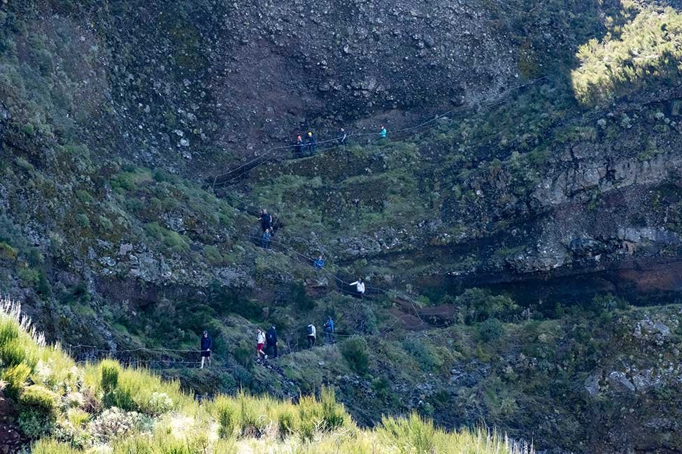 Hiking Pico Aireiro To Pico Ruivo in Madeira 